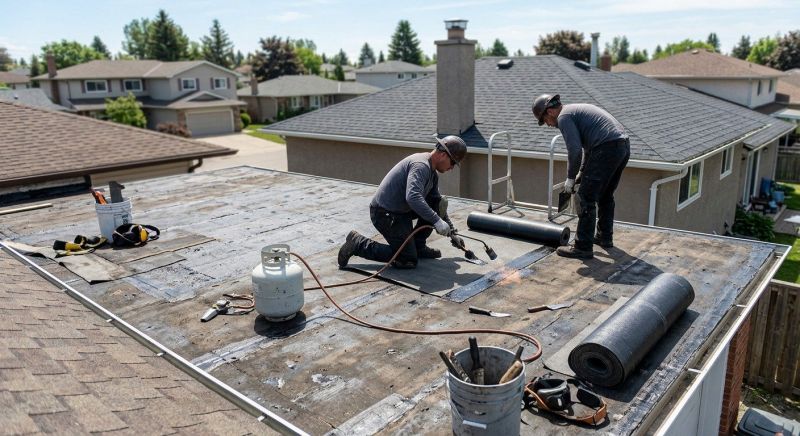 Preventing Flat Roof Damage In Carlsbad, Nm