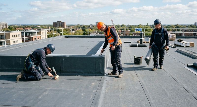 Preventing Flat Roof Damage In Carlsbad, Nm